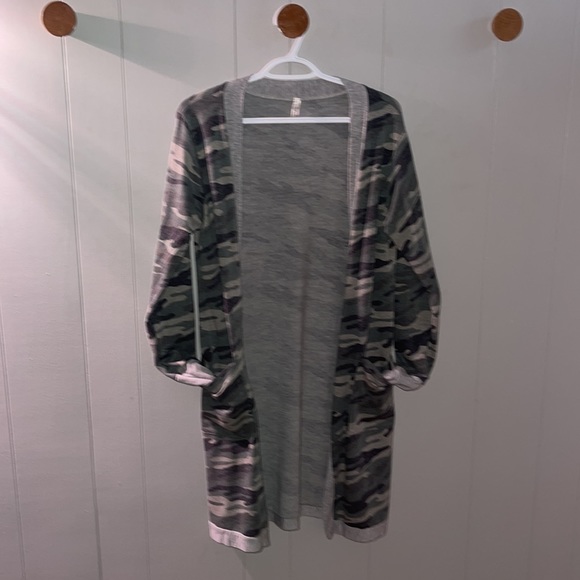 MAGIE FIT LONG SLEEVE CARDIGAN SIZE MEDIUM - Picture 3 of 4